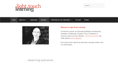 Desktop Screenshot of lighttouchlearning.com